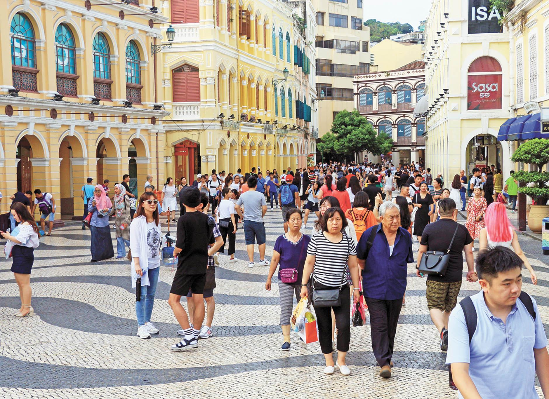 來澳留宿旅客穩步增加