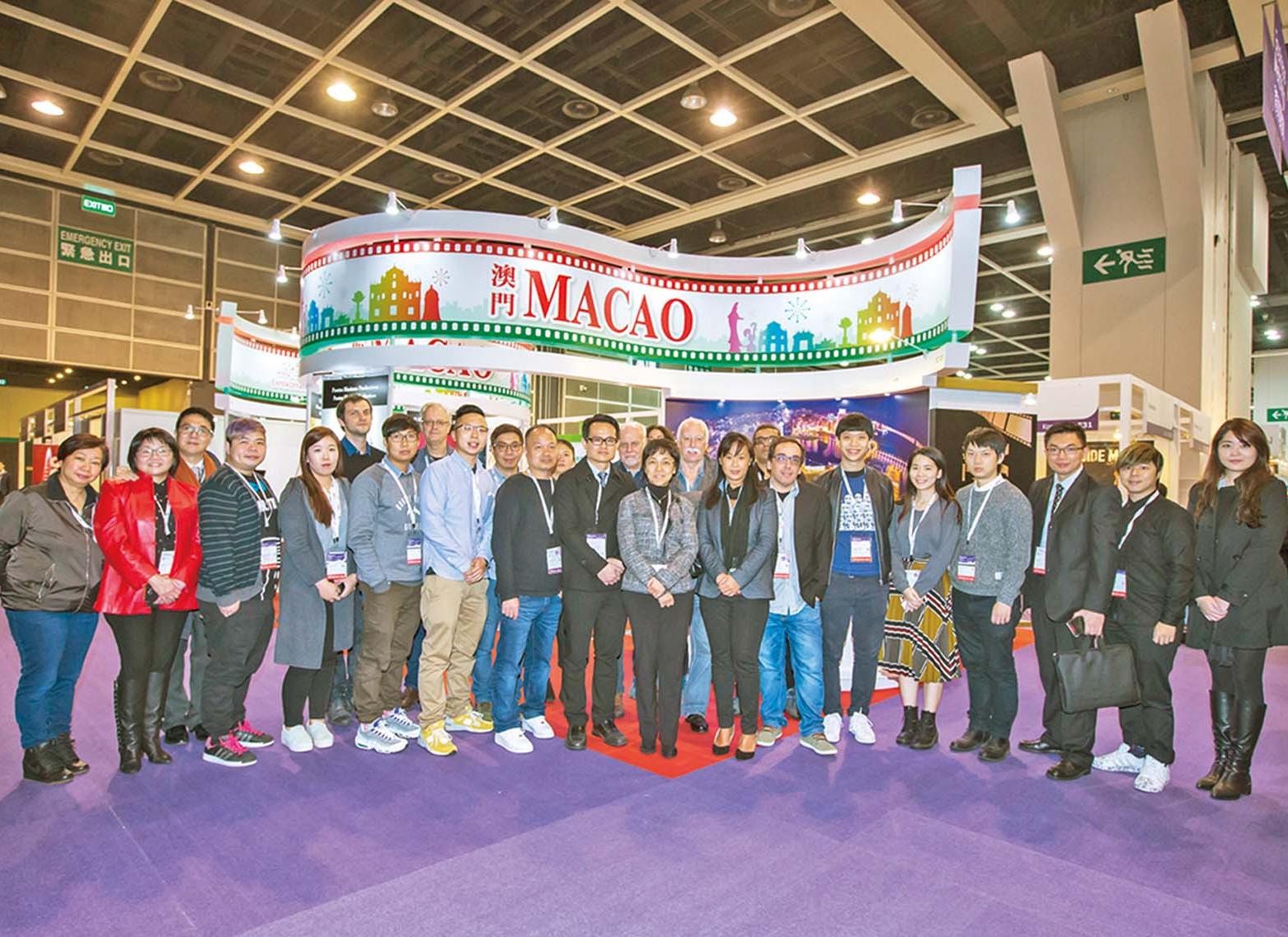 港國際影視展設澳門館