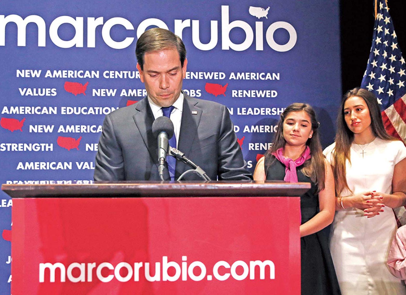 盧比奧黯然退選