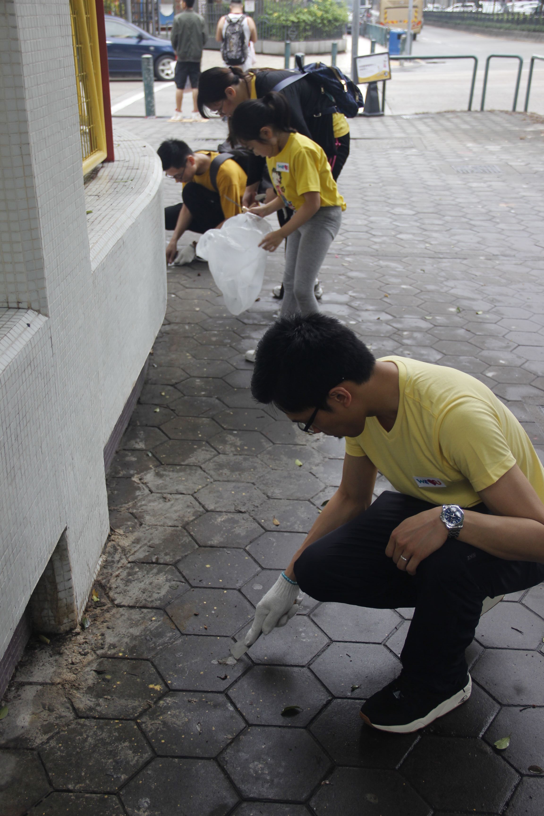 團體發起清潔街道活動