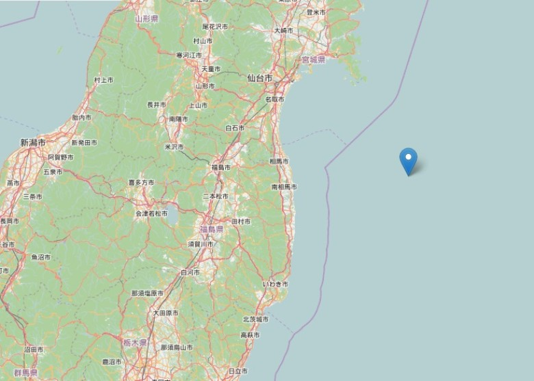 日本東北地區6.1級地震