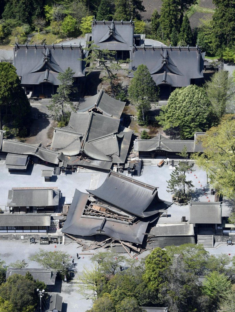 熊本強震增至41人遇難