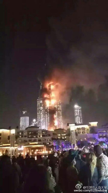迪拜酒店沖天大火一死16傷