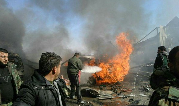 大馬士革連環爆炸45死數十傷