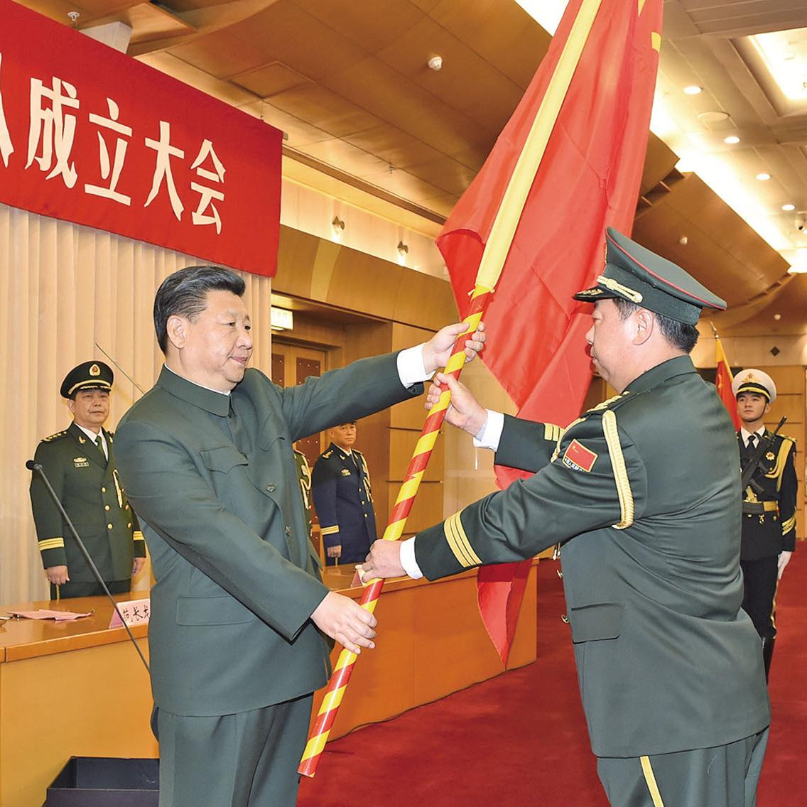 解放軍大改造 設兩軍一部