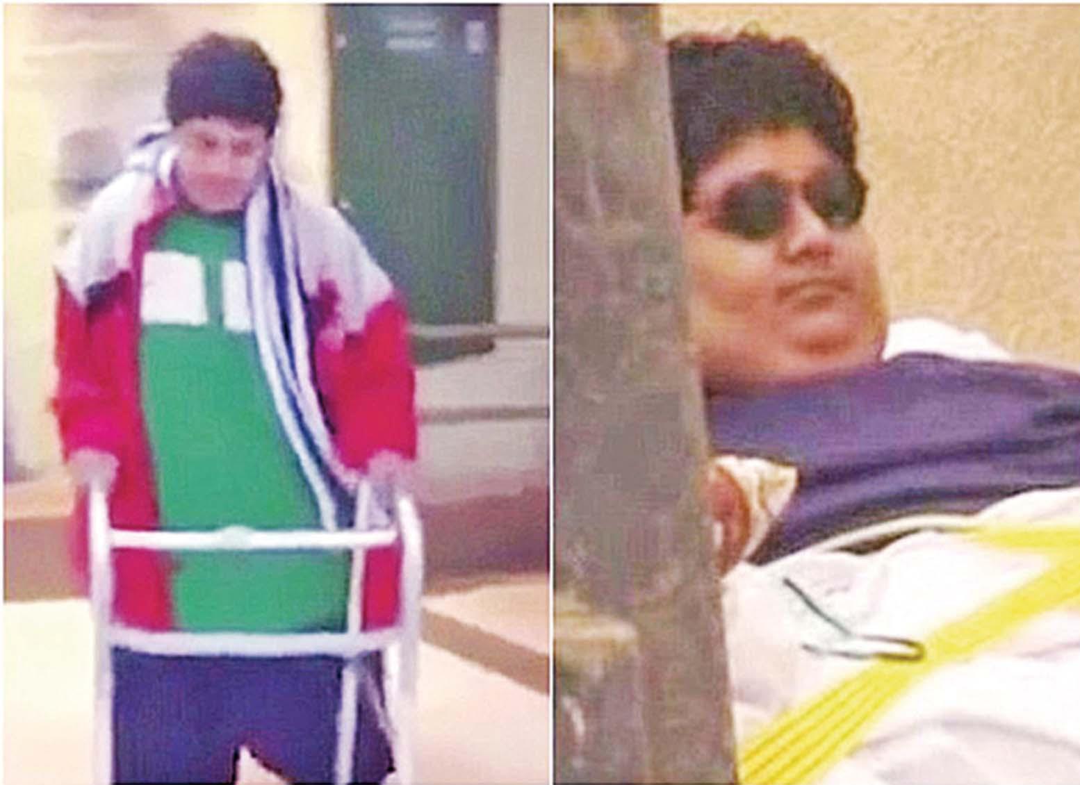 世界第一胖男重新走路