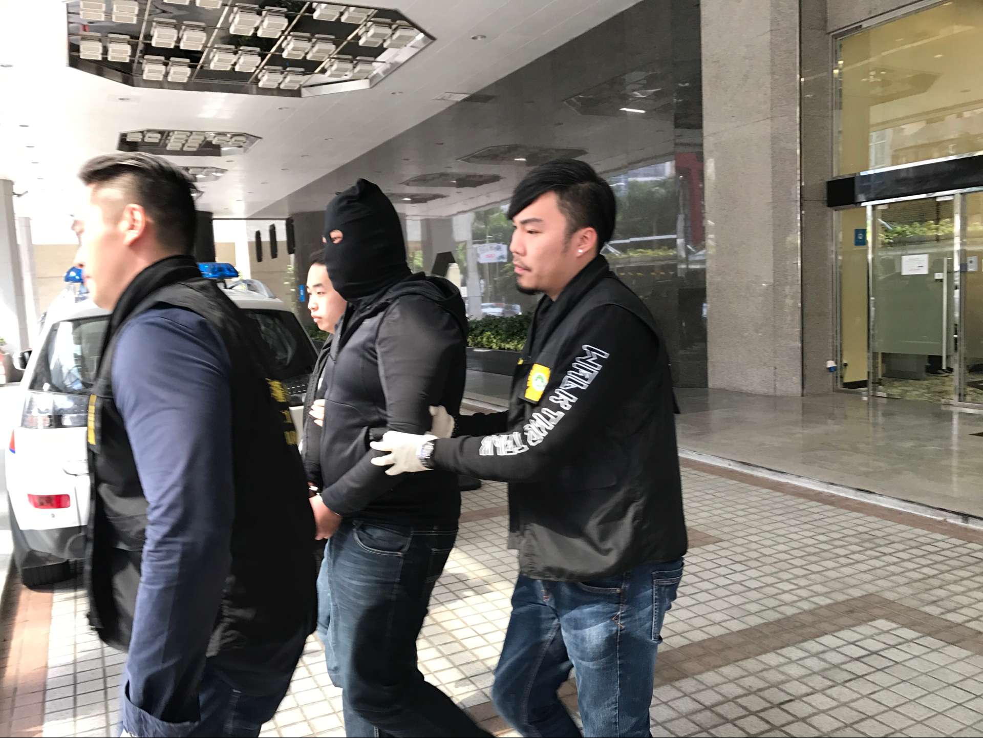 拘捕一名香港男子