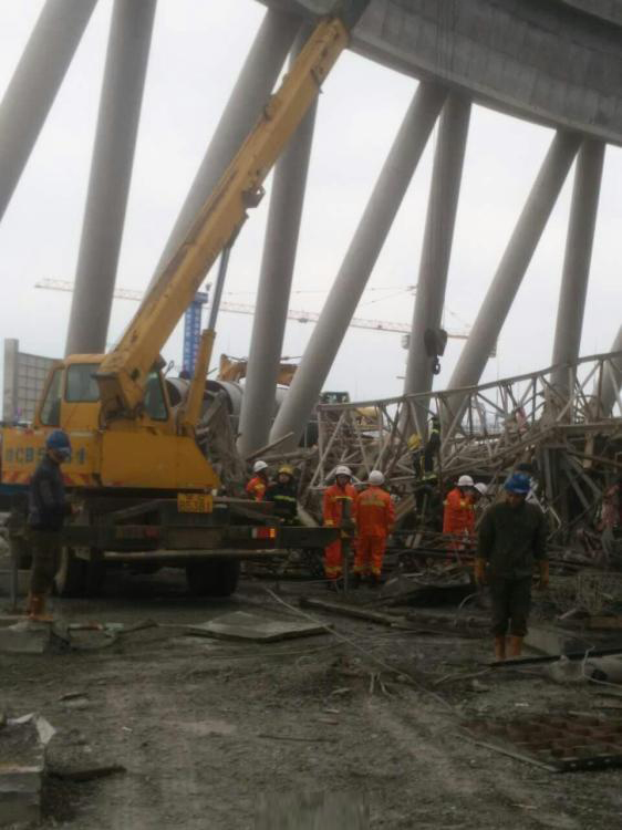 江西電廠工程倒塌事故增至40死