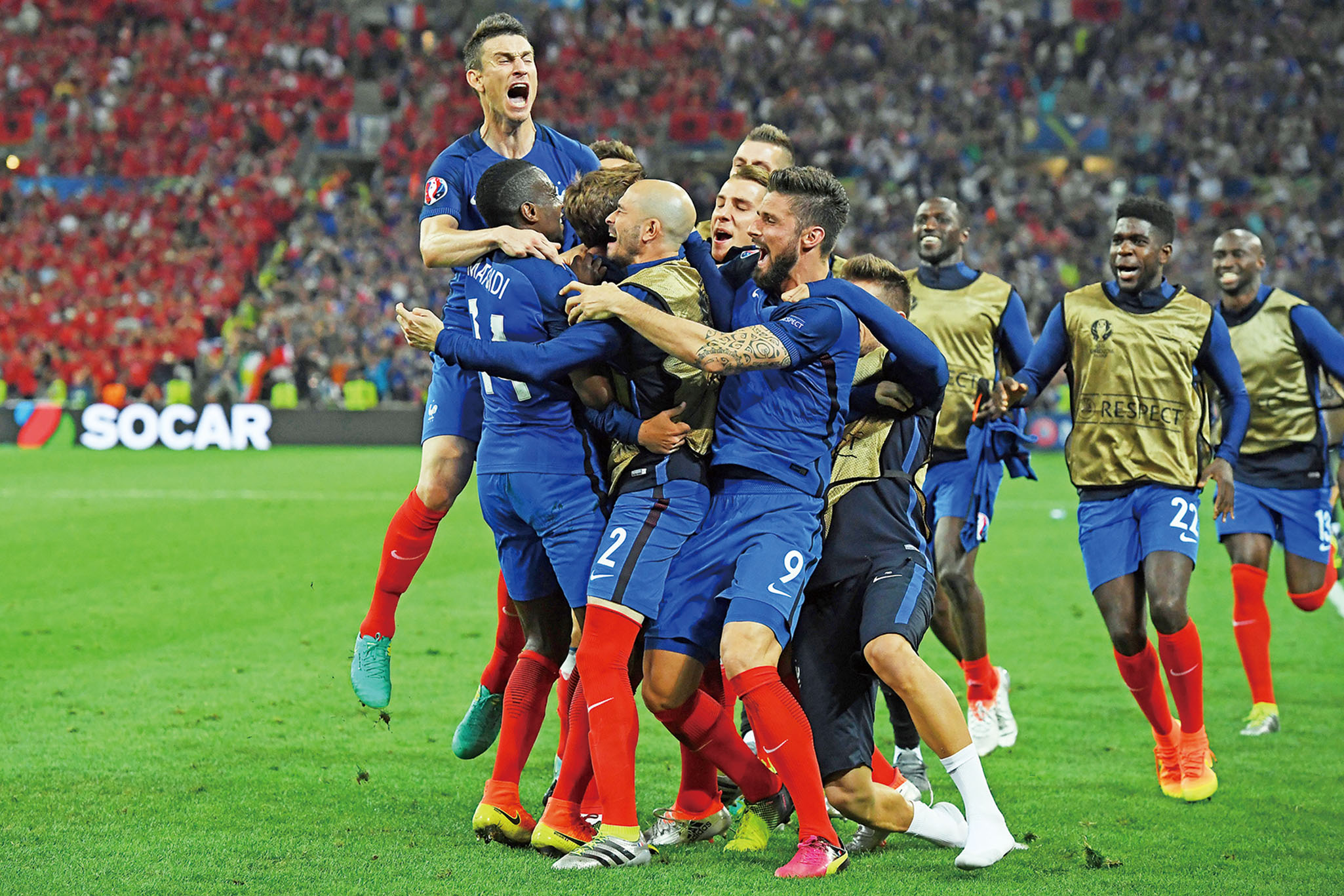 法國昂然躋身歐國盃16強