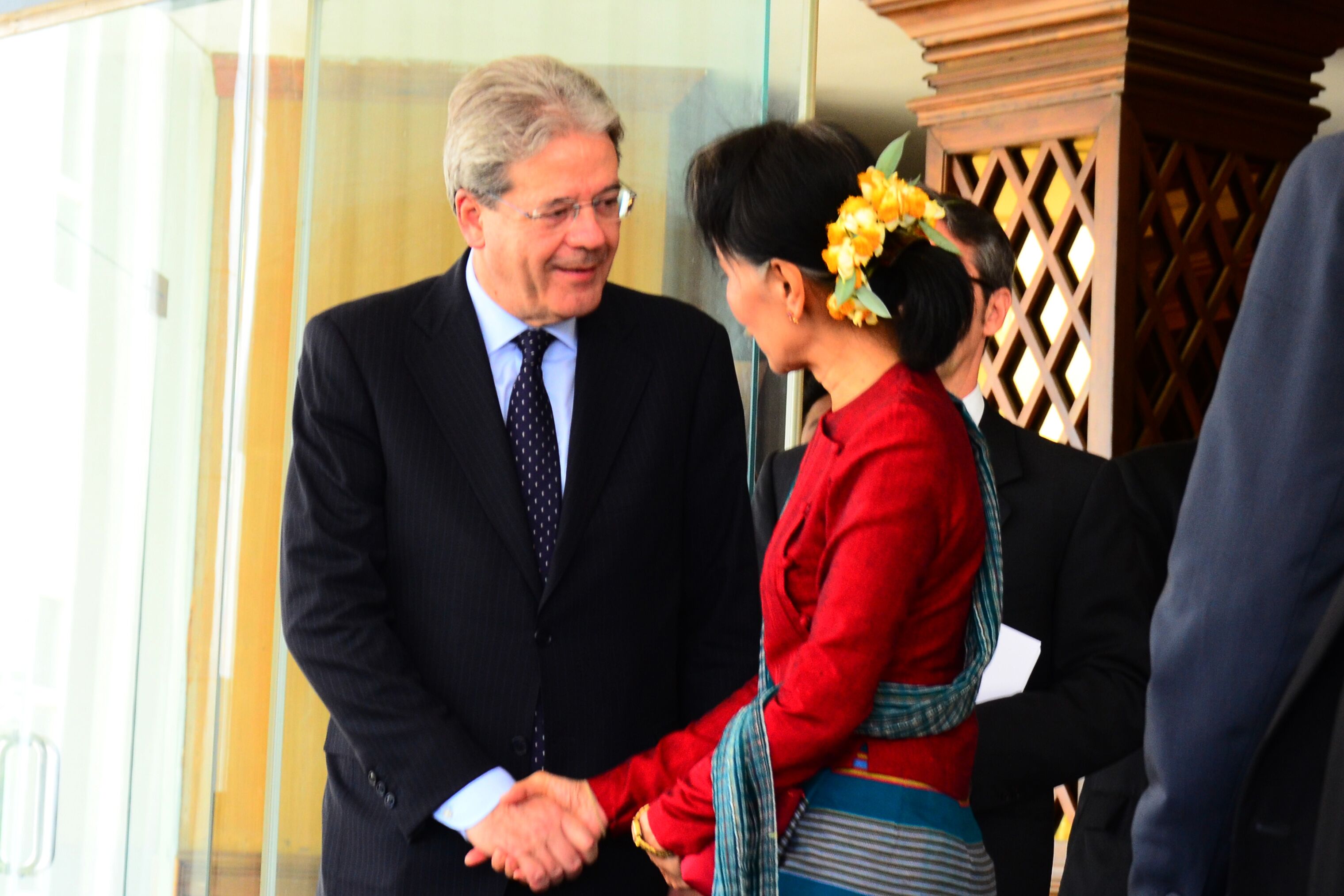 ​昂山素姬出任緬甸國家顧問