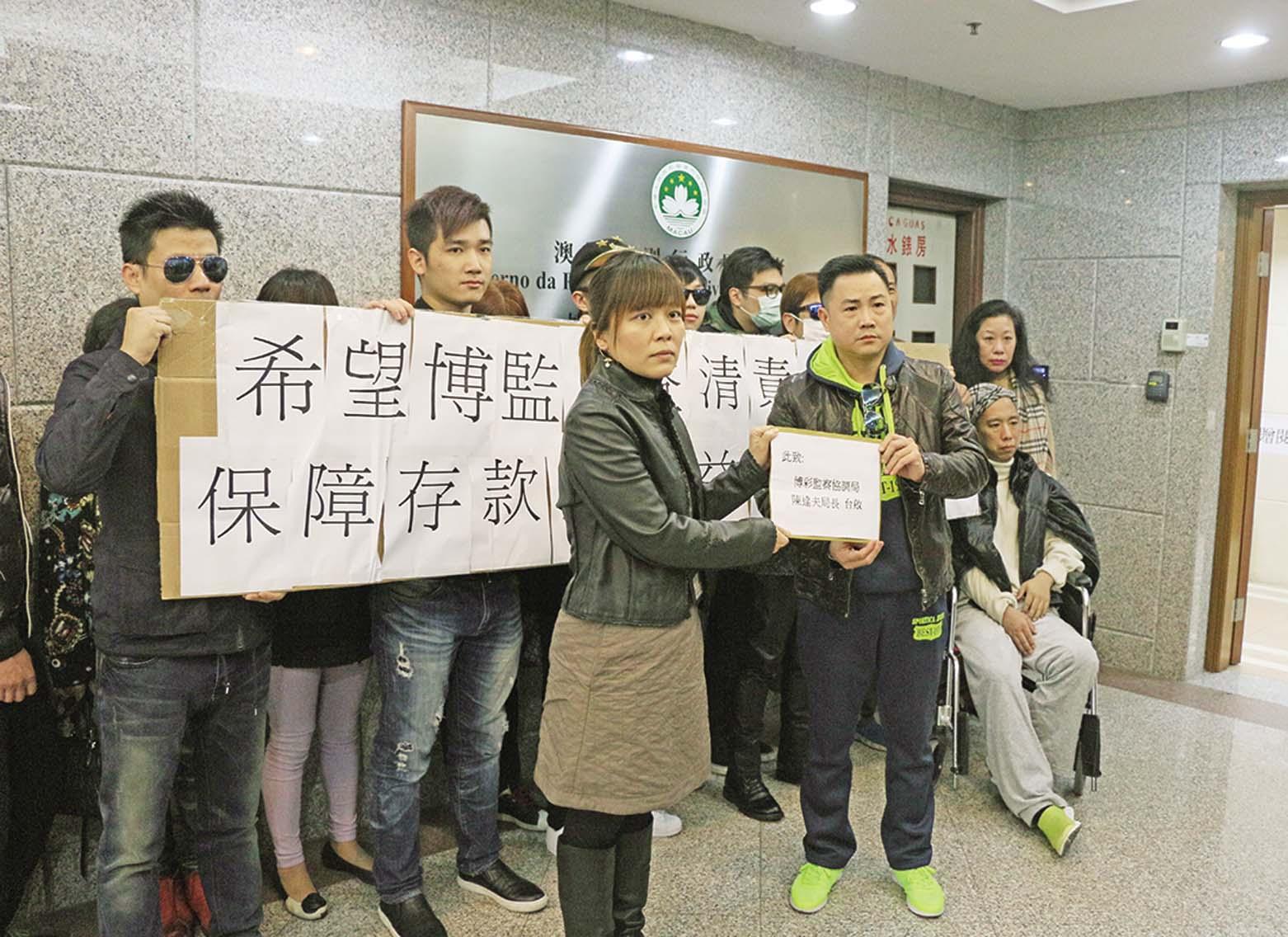 「多金苦主」向博監局遞信