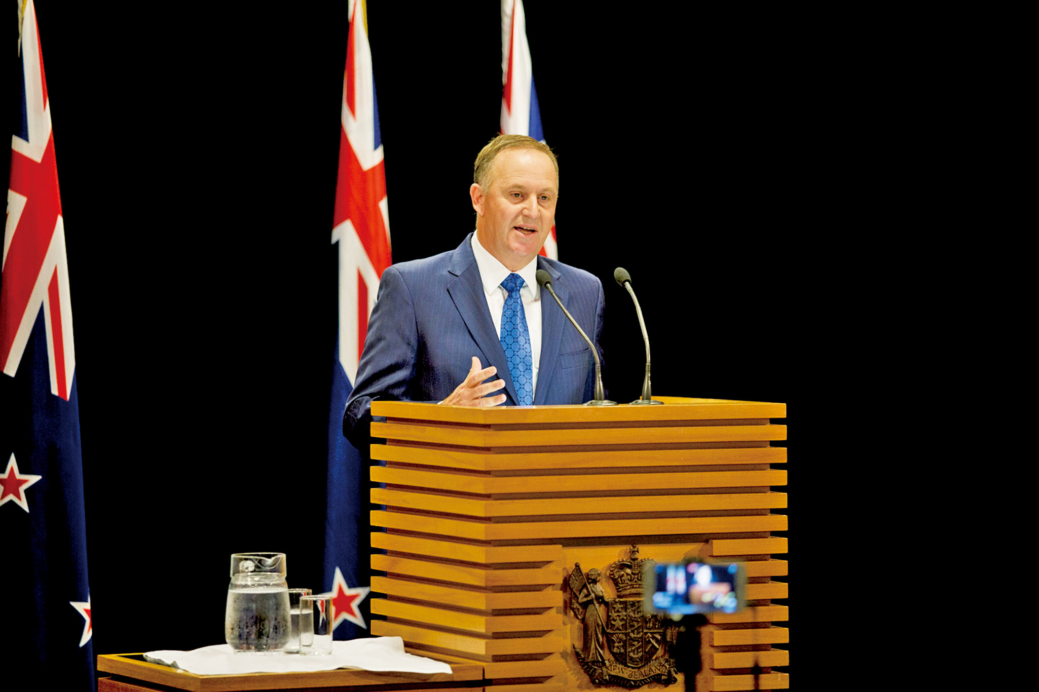 紐西蘭總理閃辭