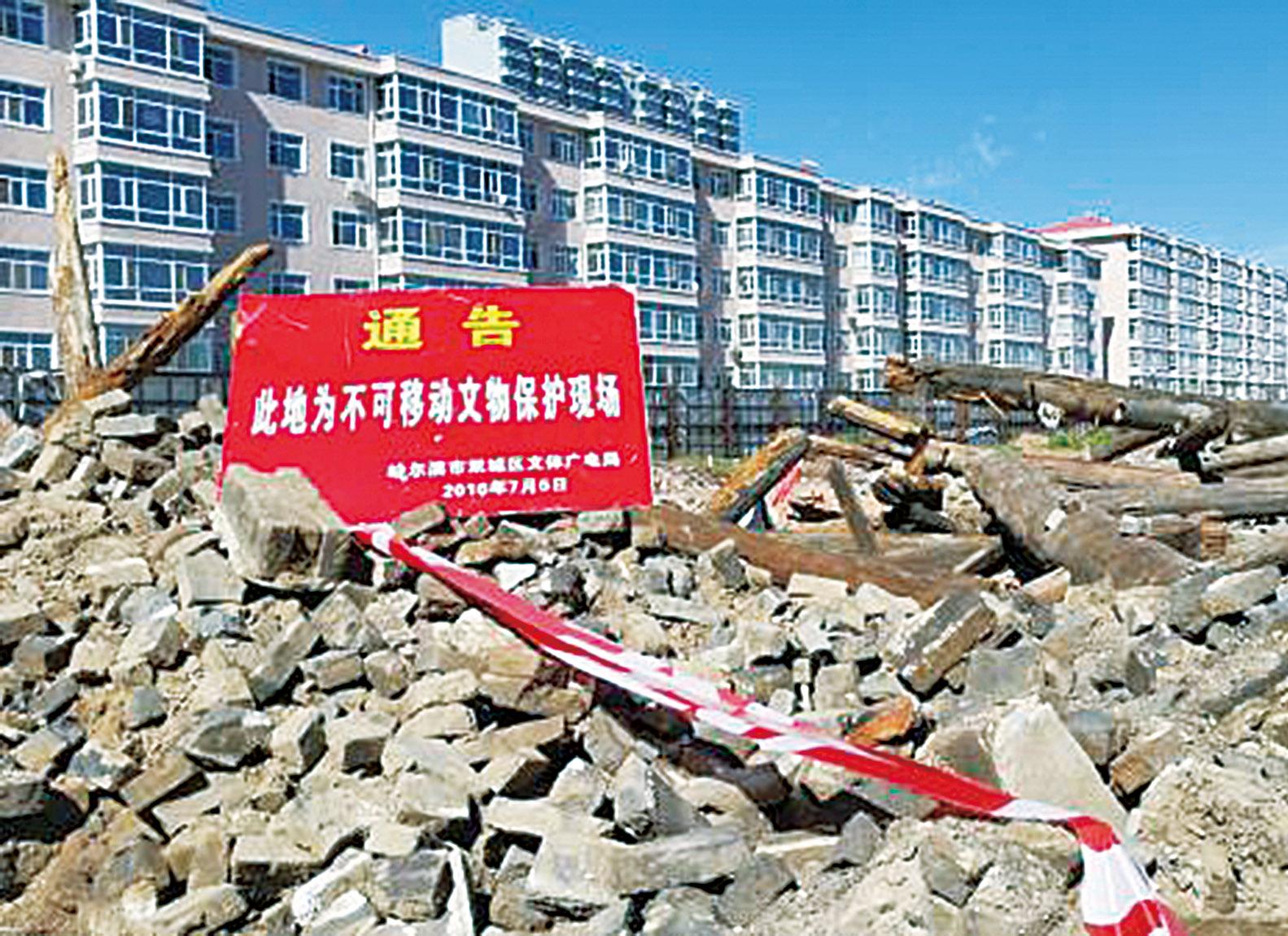 文物建築毀壞難修復