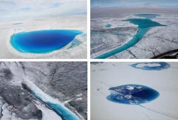 南極現逾8,000冰上湖