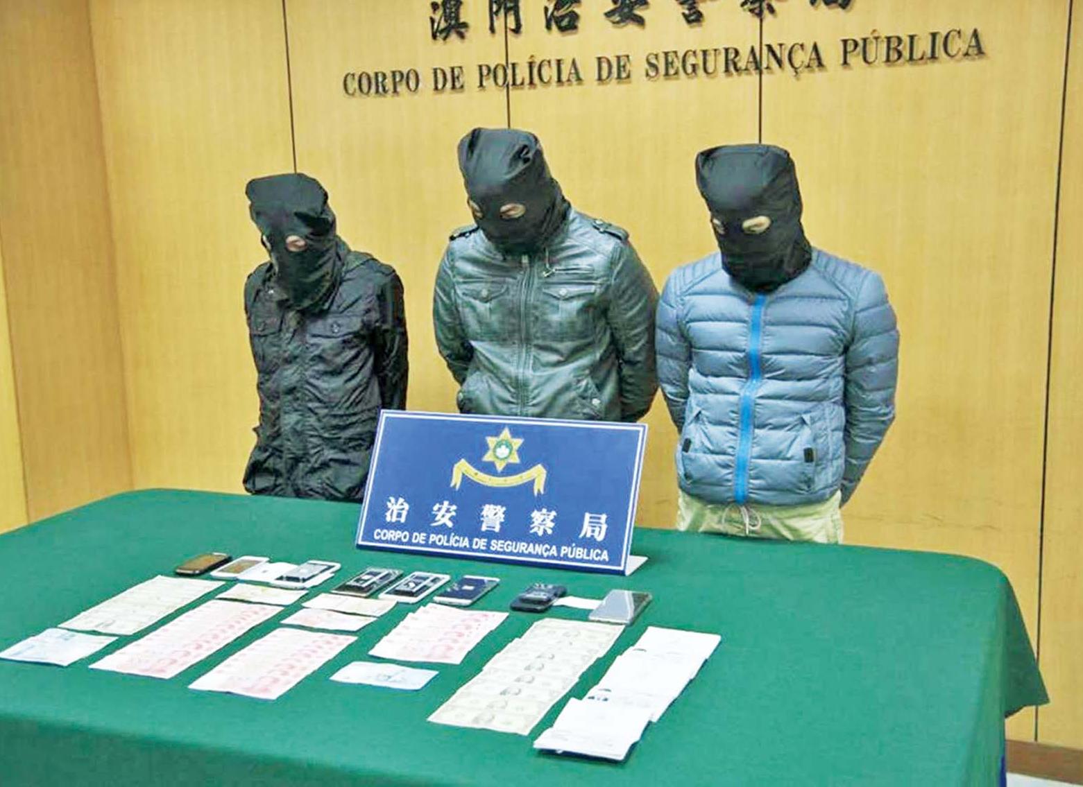 蒙古扒手黨三人被捕