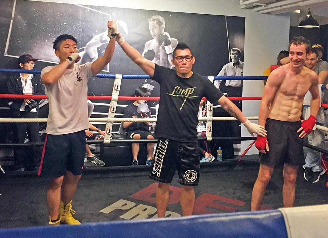 梁嘉輝拳傾香港賽