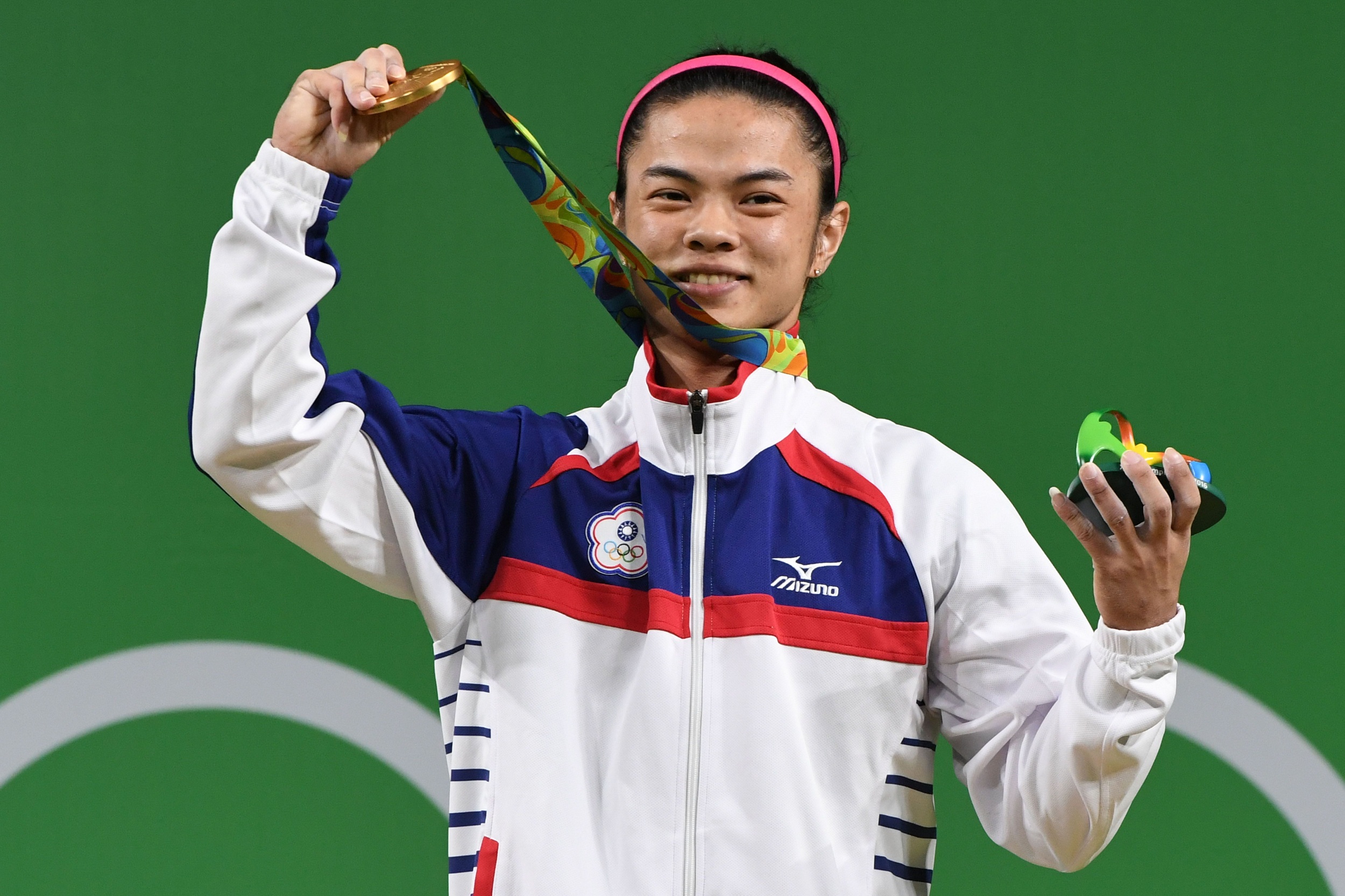 中華台北贏奧運首面金牌
