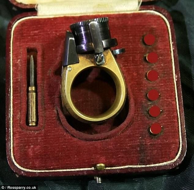 世界最細「戒指槍」拍賣