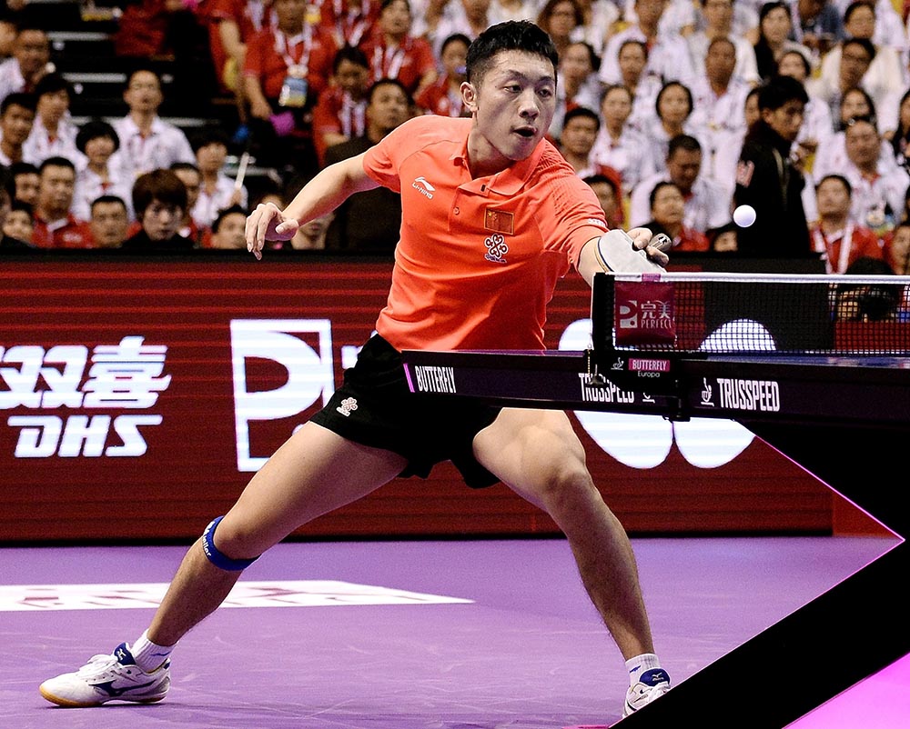 中國男乒世錦團體賽奪金