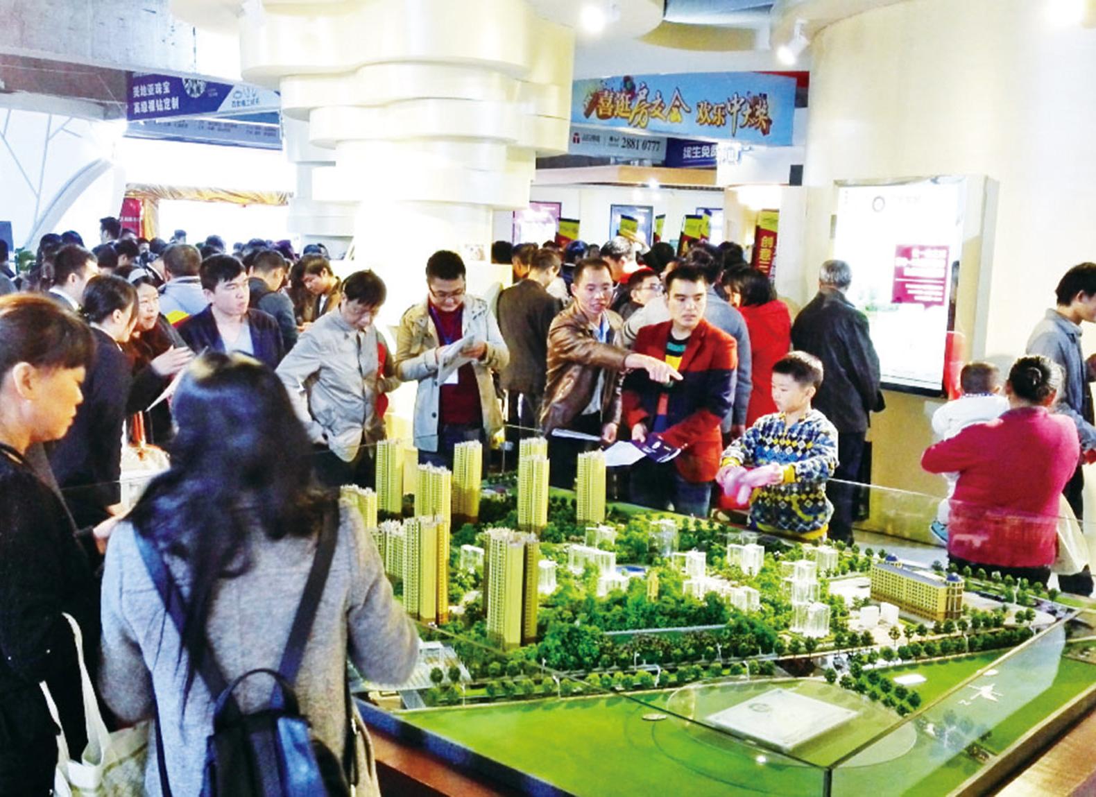 一線城樓市交投升兩成