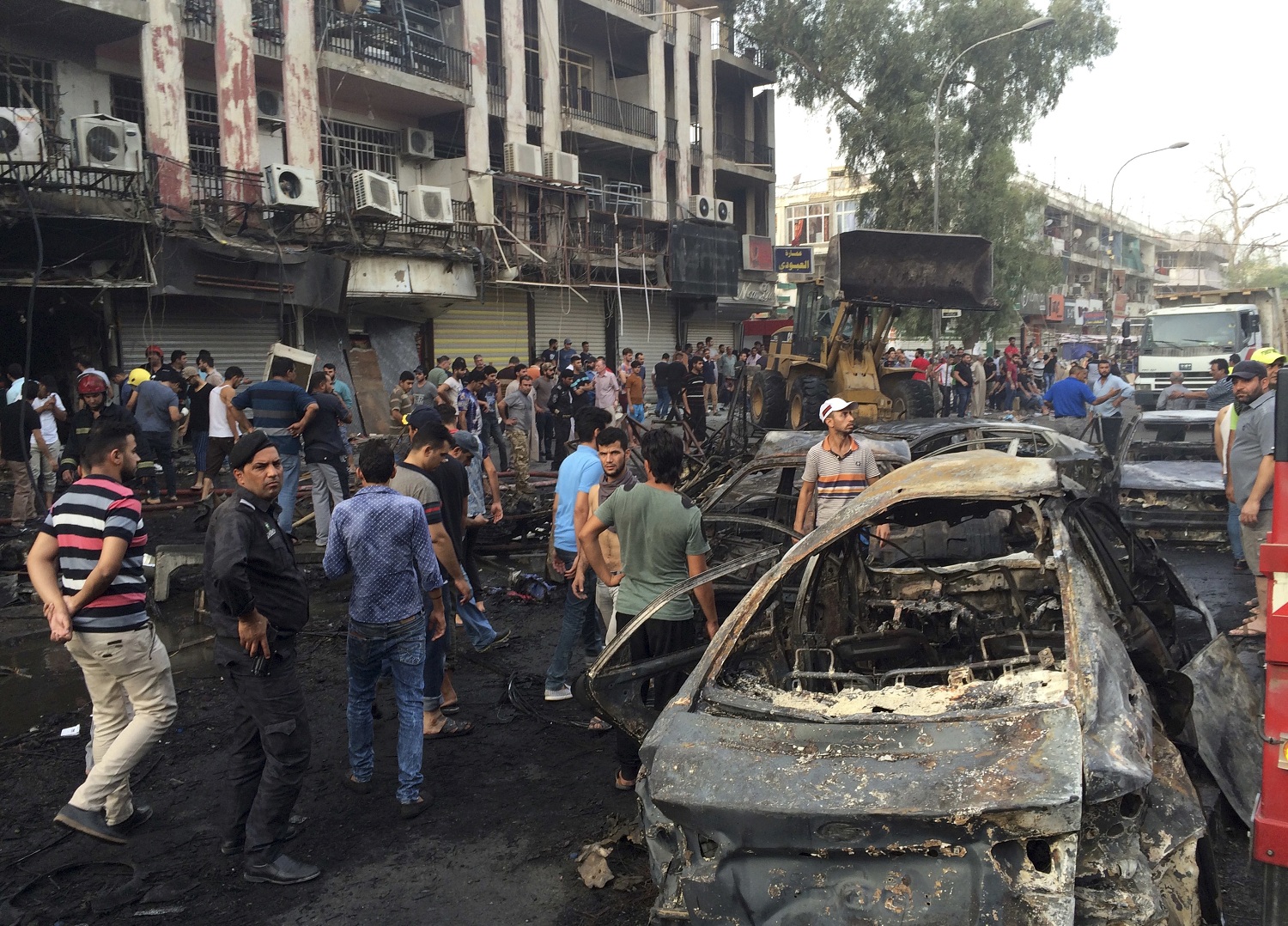 ​巴格達連環汽車炸彈襲擊83死