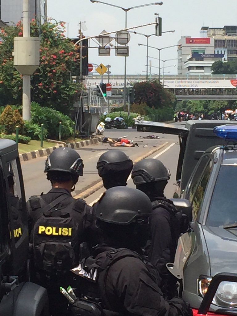 IS承認策動印尼連環爆炸襲擊