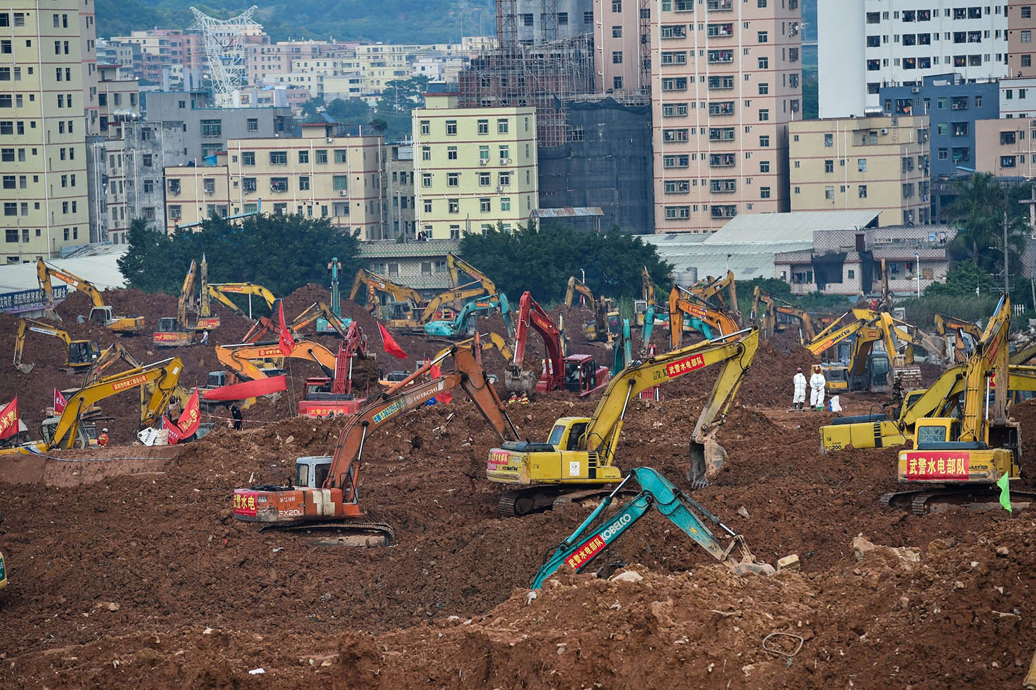 深圳傾瀉事故已發現69名死者