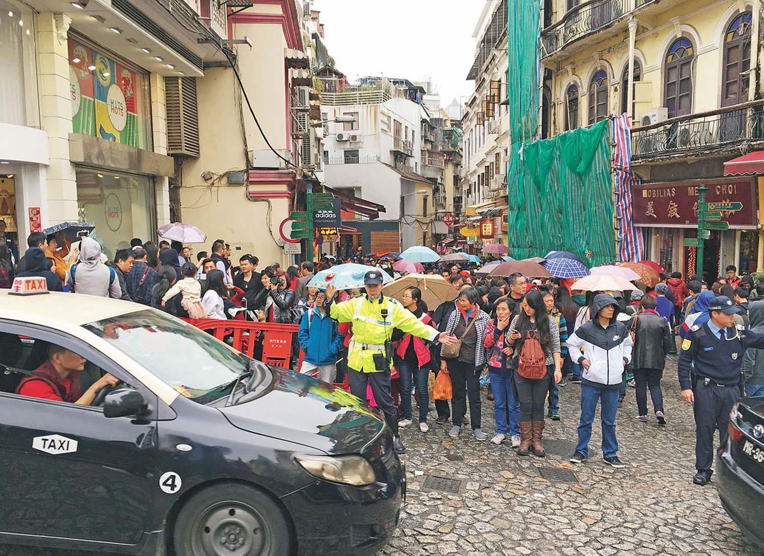 上大三巴行足半個鐘