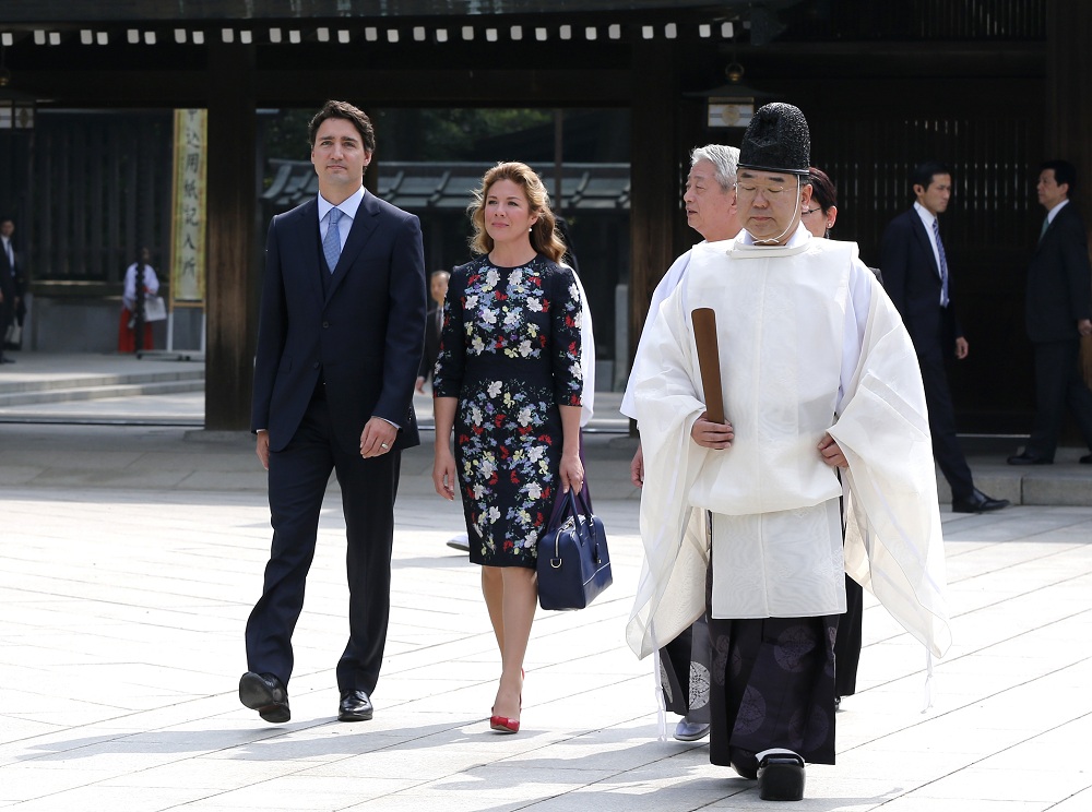 加總理G7峰會與妻慶結婚周年