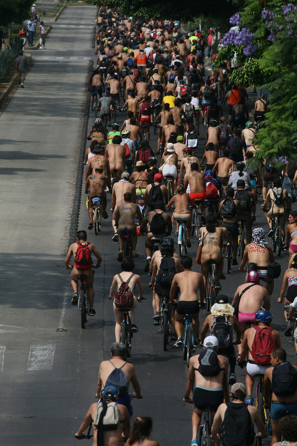 多國舉行裸體單車遊