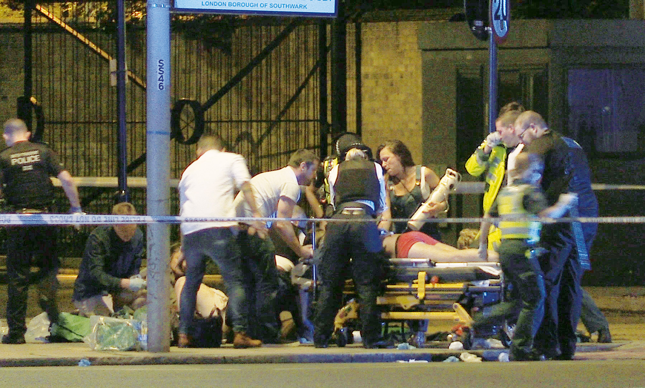 倫敦恐襲七死48傷