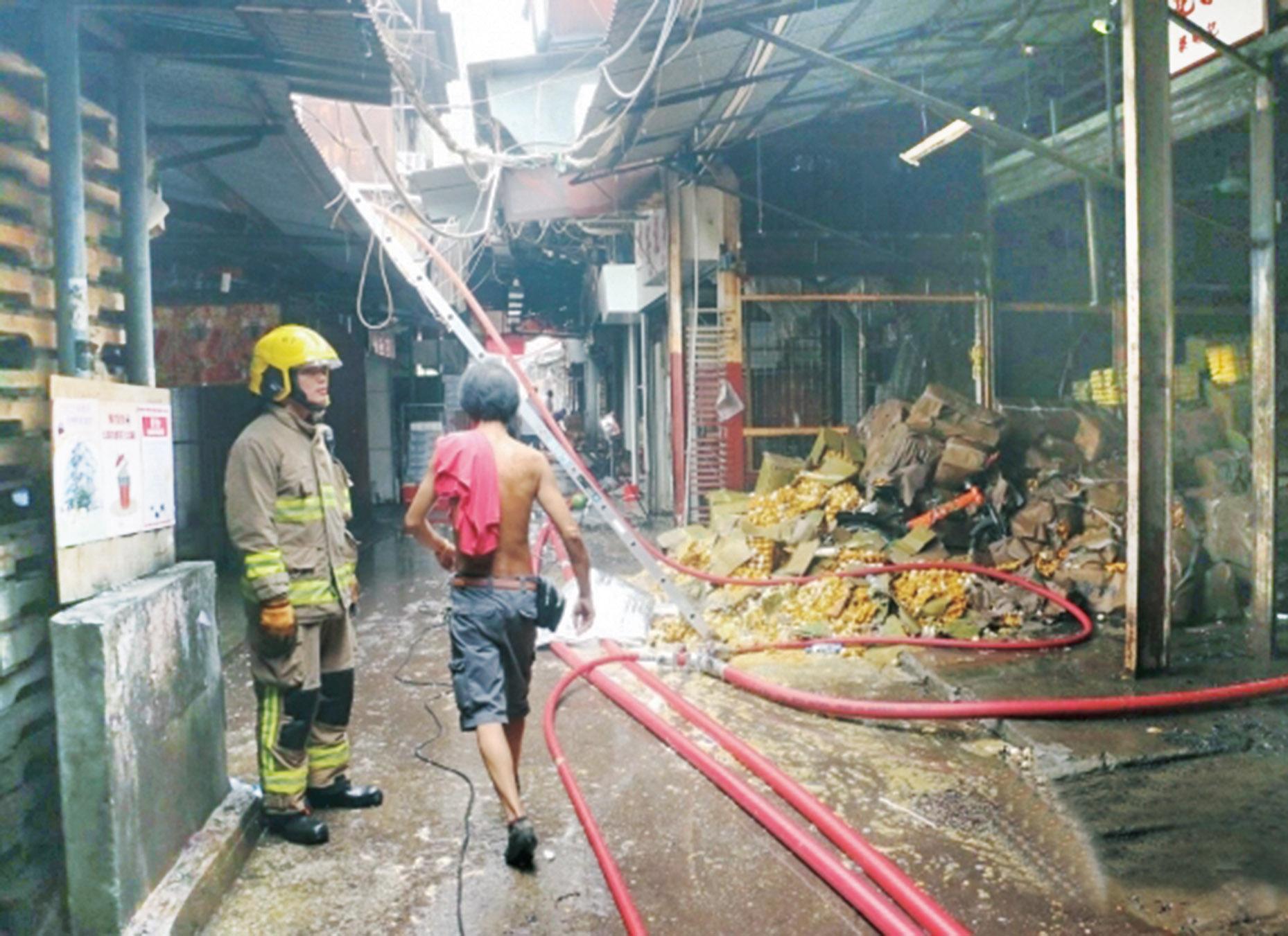 生果店損失嚴重