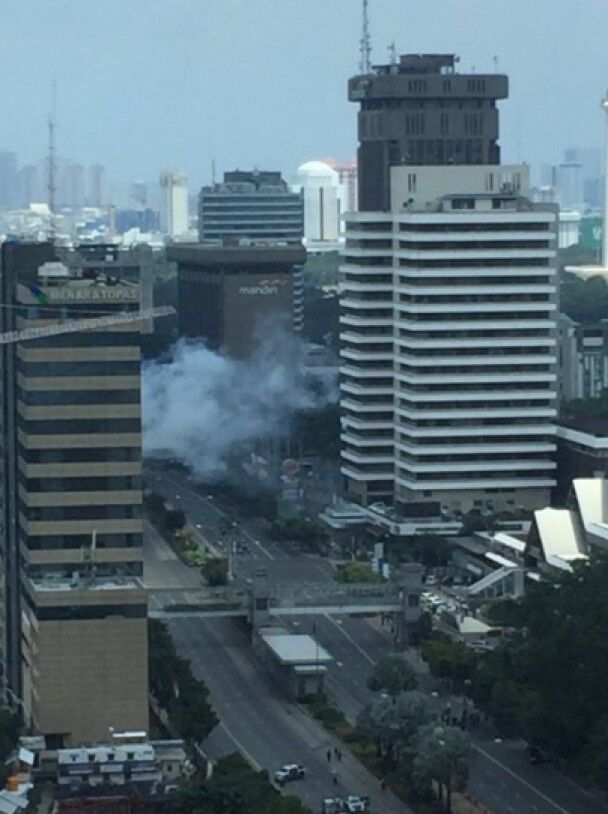 印尼雅加達市中心連環爆炸三死