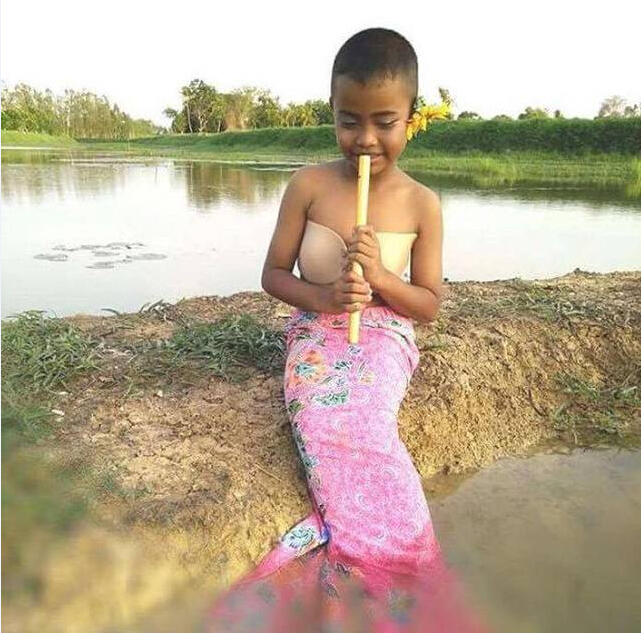 泰國鄉村小學生顛覆時尚