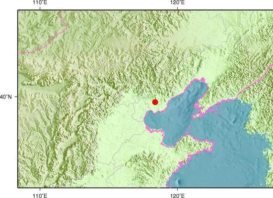 唐山古冶區發生3.1級地震