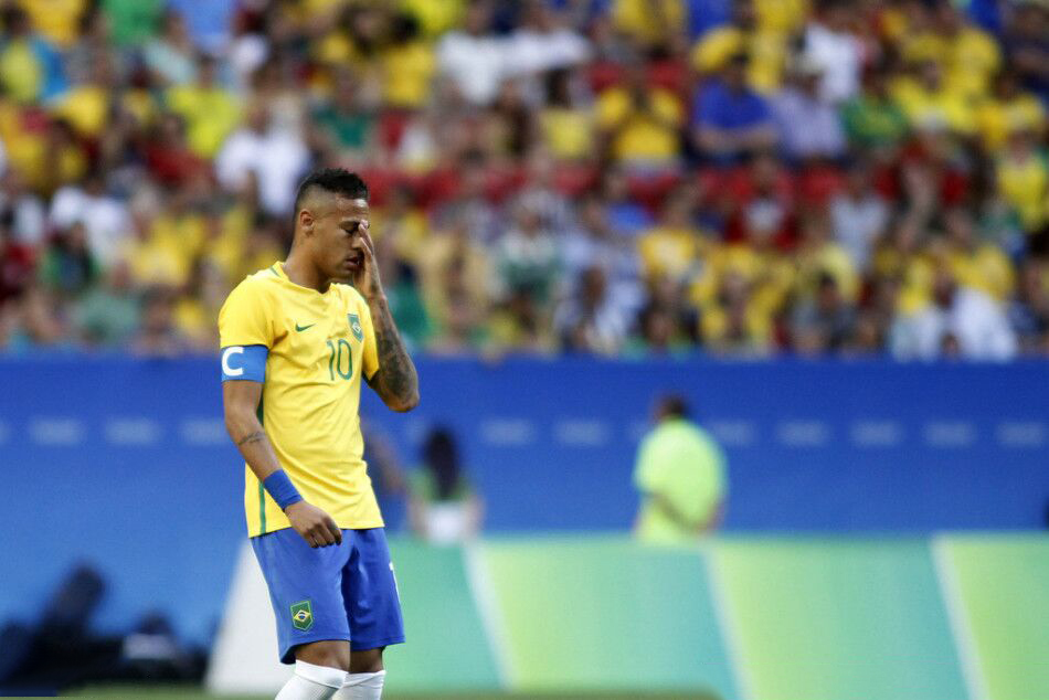 巴西男足奧運首戰失威