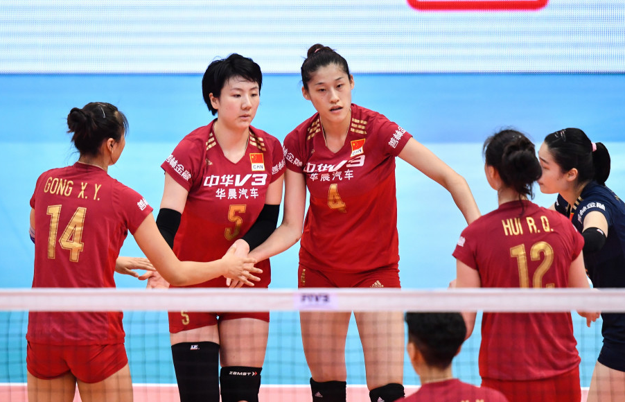 中國女排大獎賽負荷蘭