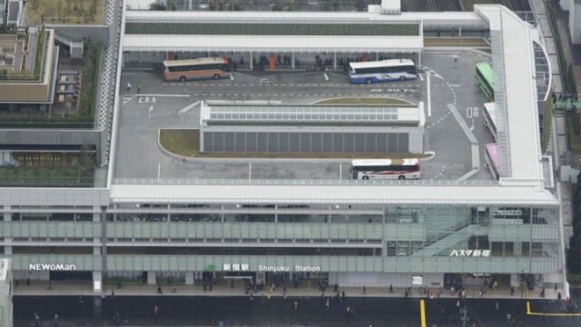 全日最大新宿巴士站今啟用