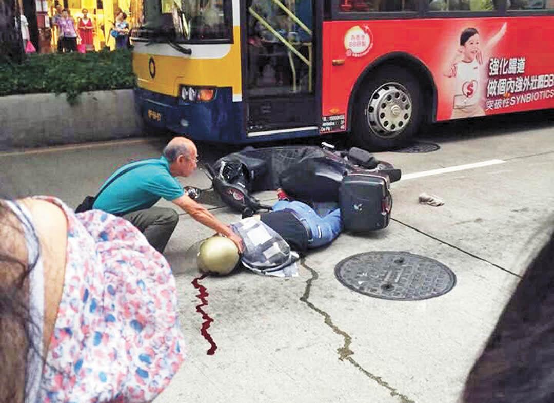 倒地被送山頂醫院救治