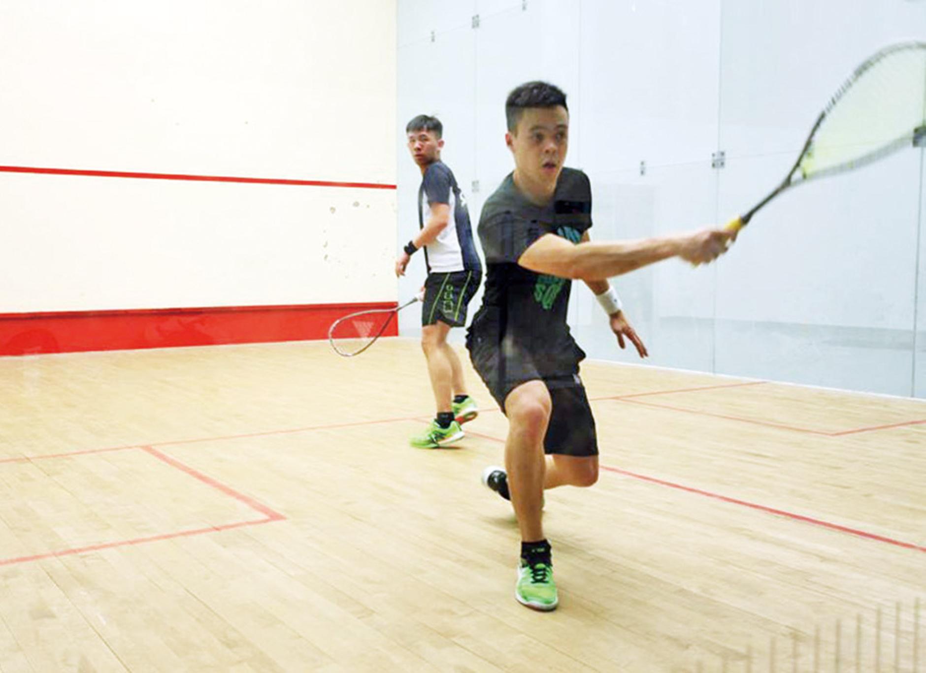 壁球排名賽稱王