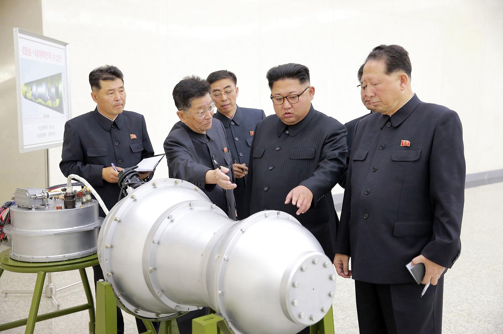 韓國導彈發射演習示威
