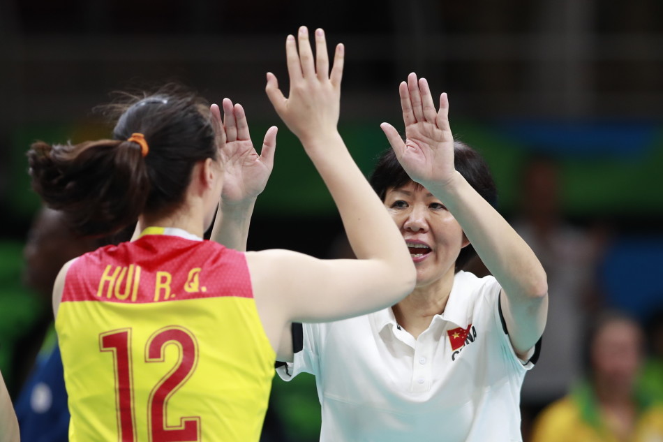 中國女排時隔12年再奪金牌