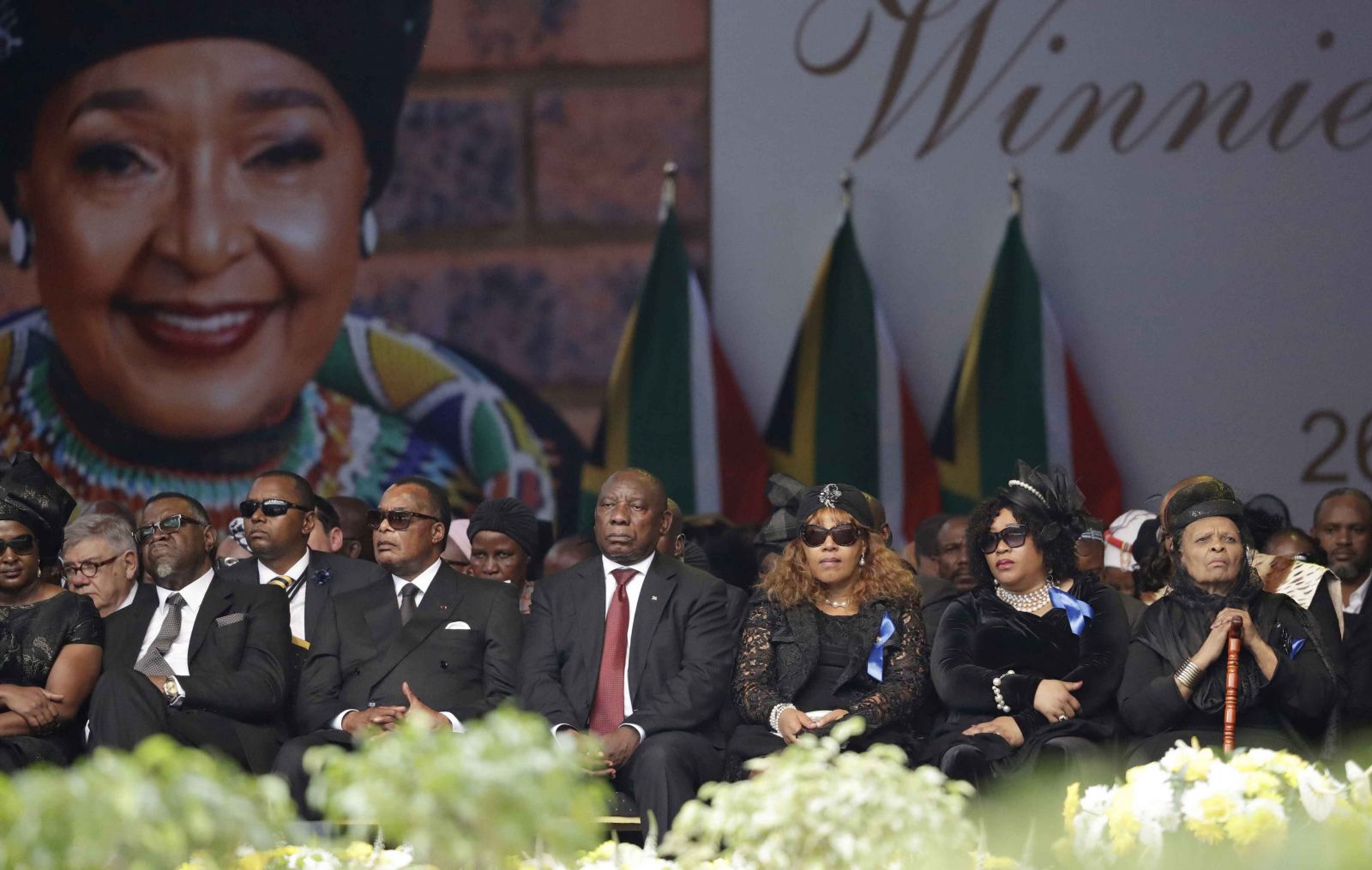 ​南非為曼德拉前妻雲妮舉行國葬