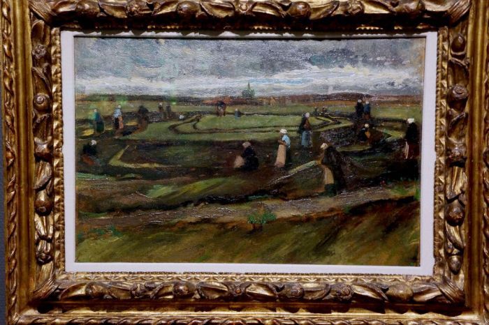 梵高罕見風景畫法國拍賣  6,630萬成交