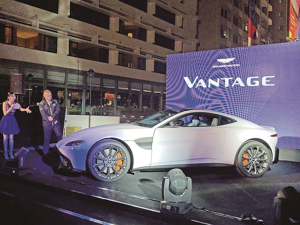 Aston Martin Vantage香港發布
