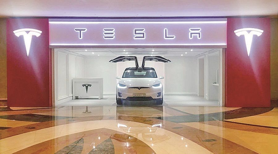 Tesla限時體驗店開幕