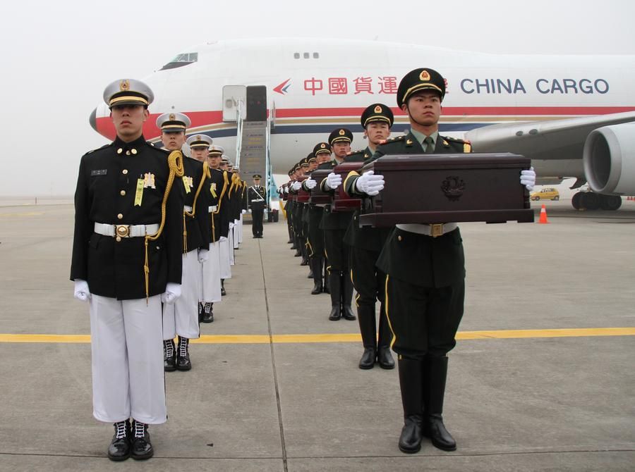 中韓將交接在韓中國志願軍烈士遺骸