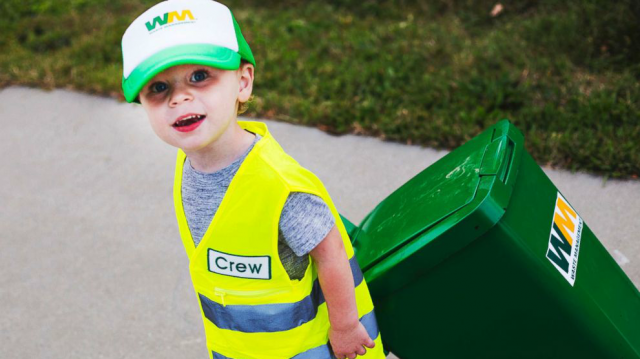 美國三歲仔志願做清潔工