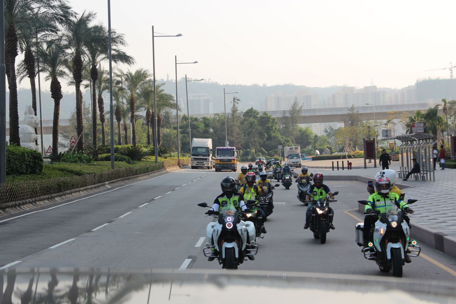 粵澳摩托車跨境巡遊首次舉行