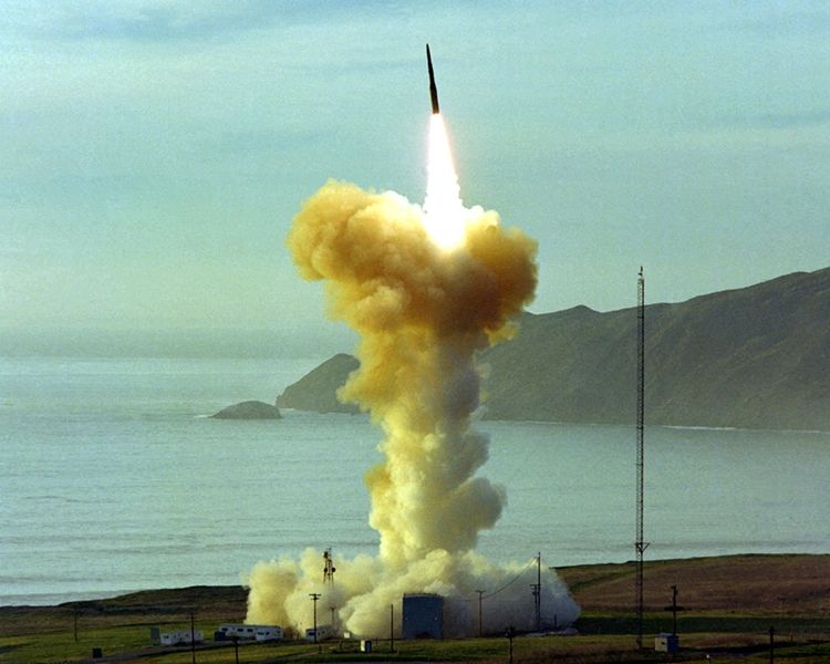 ​美空軍成功試射洲際彈道導彈